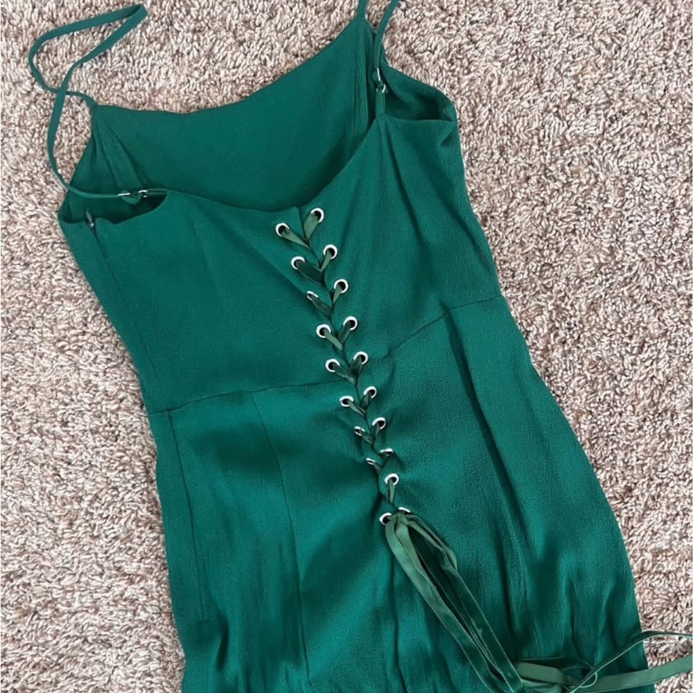 Reformation Green Evening Gown - Picture 7 of 7